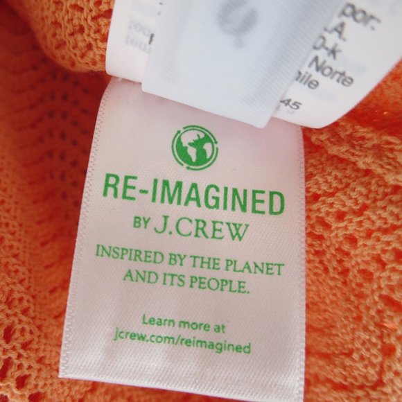 J.Crew Pointelle Ruffle Mockneck Cotton Sweater XS - Picture 10 of 13